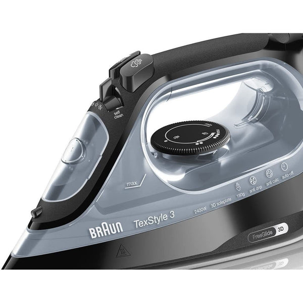 Braun TexStyle 3 Steam Iron - Black | SI3055BK