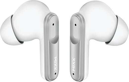 Mixx Streambuds Custom 3 TWS Earphonce Silver White | SBCU-03-SW-369