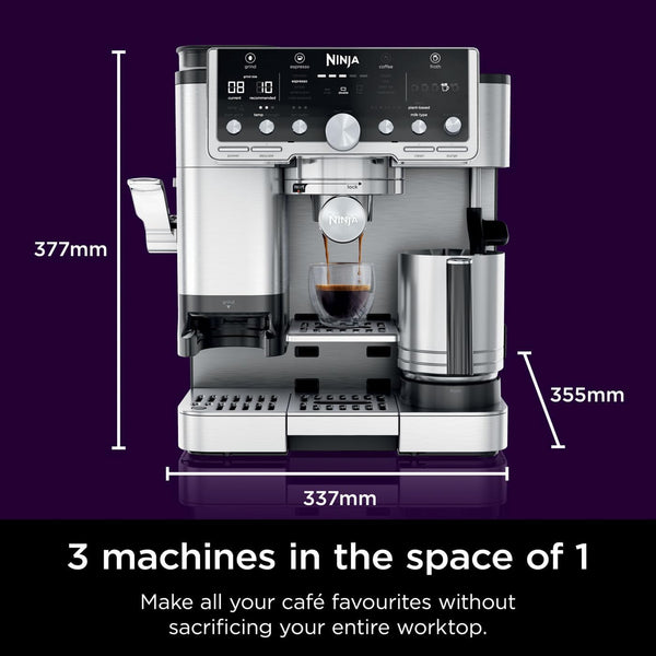 Ninja Luxe Café Pro 3‑in‑1 Espresso & Coffee Machine – view 2