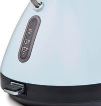 Morphy Richards Venture 1.5L Blue Pyramid Kettle - Duck Egg | 100136