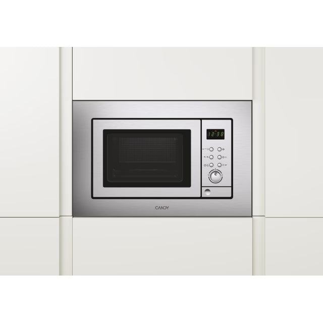 Candy Built-In Microwave with Grill - Stainless Steel | MICG201BUK