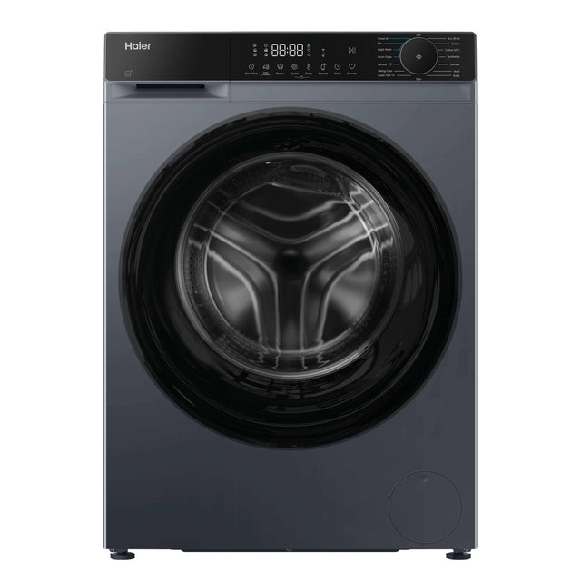Haier X Series 5 10kg 1400 rpm Washing Machine - Graphite - front view