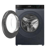 Haier X Series 5 10kg 1400 rpm Washing Machine - Graphite - door open, front