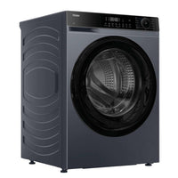 Haier X Series 5 10kg 1400 rpm Washing Machine - Graphite - angled view