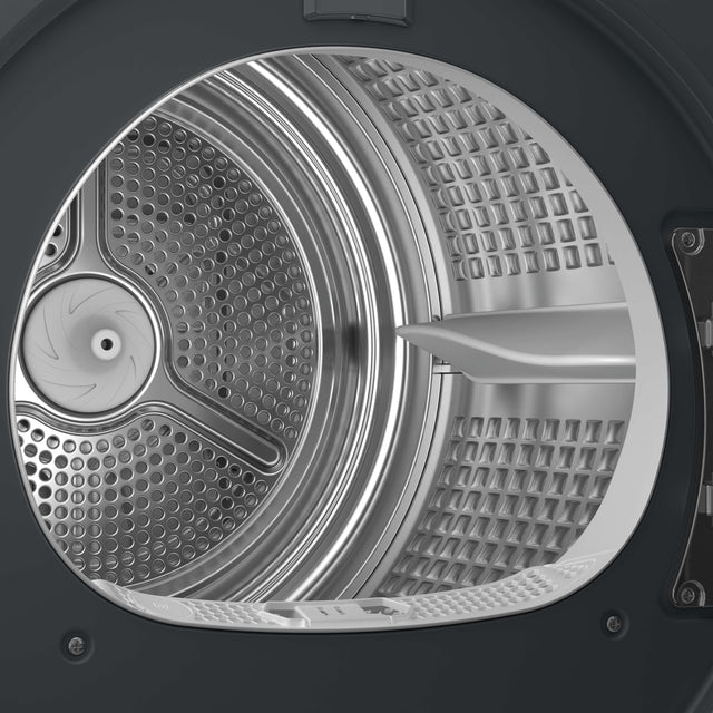 Haier X Series 5 9kg Heat Pump Tumble Dryer - Graphite - Pillow Drum interior
