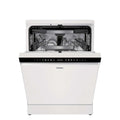 Haier I-Pro Shine Series 3 Freestanding Dishwasher 60cm - White - door open, front