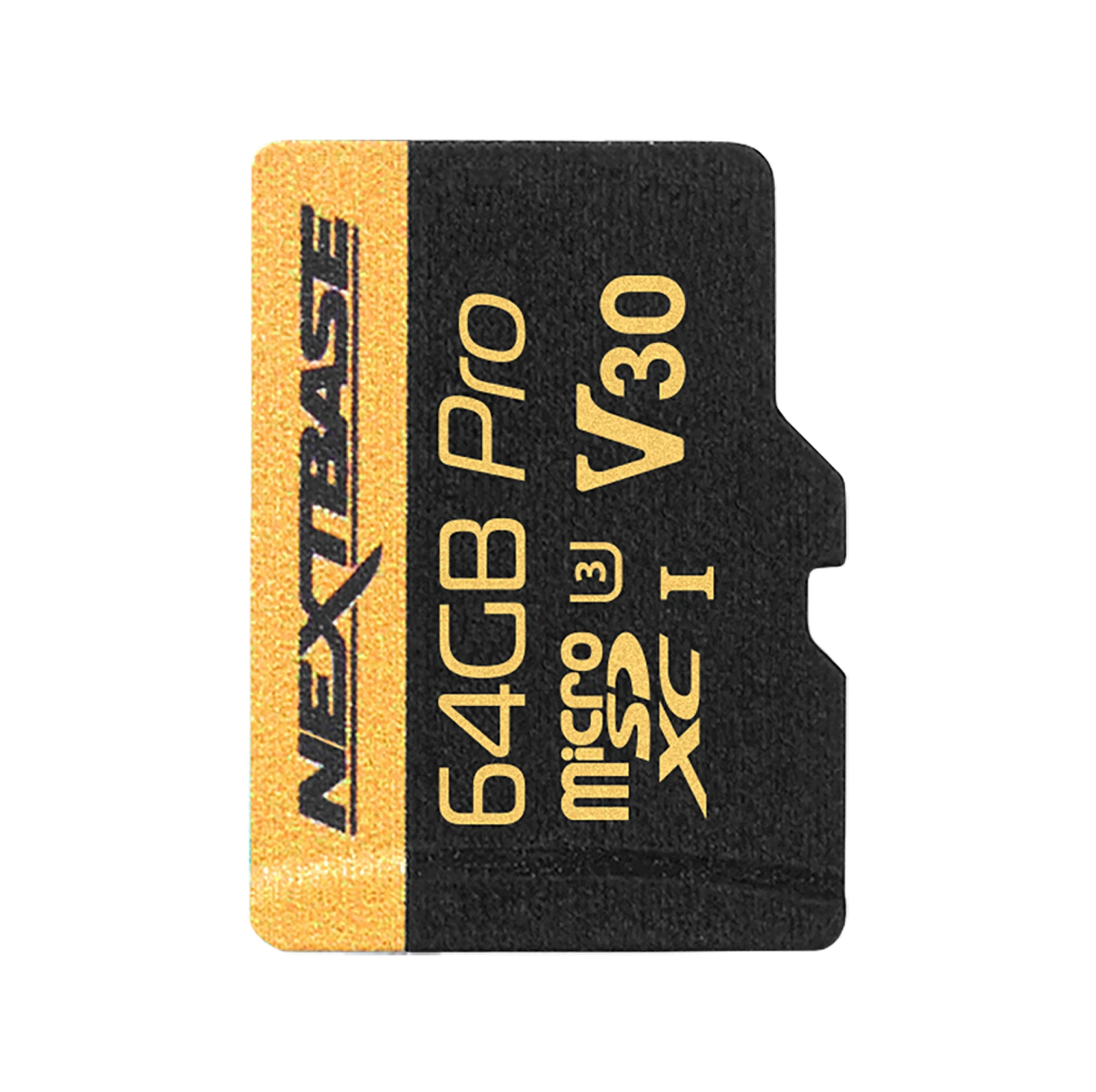 Nextbase 64GB U3 microSD card front view