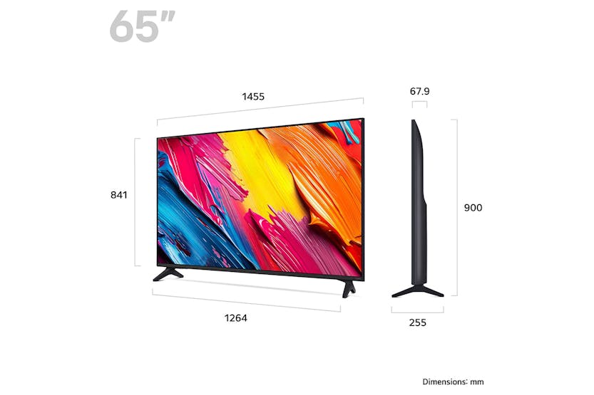 LG QNED AI 65" 4K HDR Smart TV | 65QNED70A6A.AEK