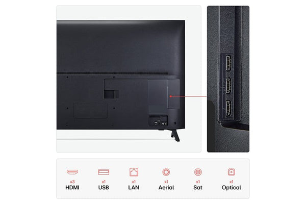 LG QNED AI 65" 4K HDR Smart TV | 65QNED70A6A.AEK