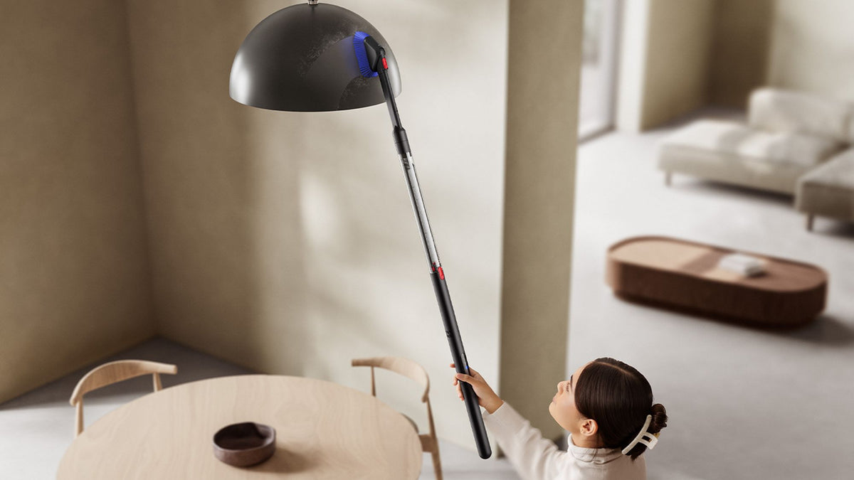 Dyson PencilVac Fluffycones Cordless Vacuum Cleaner - Matte Black - handheld mode