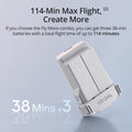 DJI Mini 3 Fly More Combo Drone DJI RC 2024 | CP.MA.00000778.01 DJI Drone Euronics Ireland
