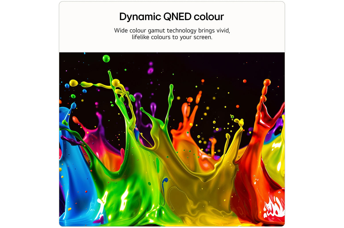 LG 55" QNED72 QNED AI Mini LED 4K Smart TV (2026) - Dynamic QNED Colour