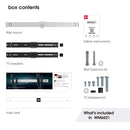 One For All Ultra Slim Wall Mount, 32-84" TVs, Max Load 80kg