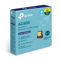 TP-Link Archer T2UB Nano AC600 Nano Dual Band Wi-Fi Bluetooth 4.2 USB Adapter — packaging