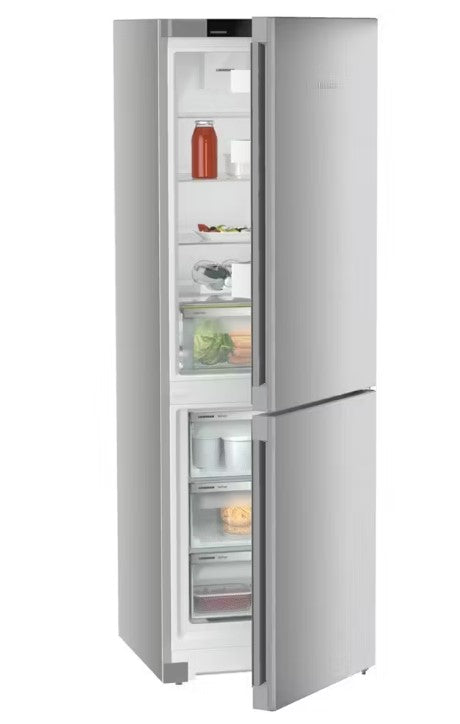 Liebherr Combined fridge-freezers with EasyFresh and NoFrost - Silver | CNSFD-5203