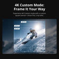 DJI Osmo Action 6 8K Action Camera Standard Combo - 4K Custom mode