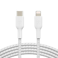 Belkin BoostCharge Pro Braided USB-C to Lightning Cable 1m White product image