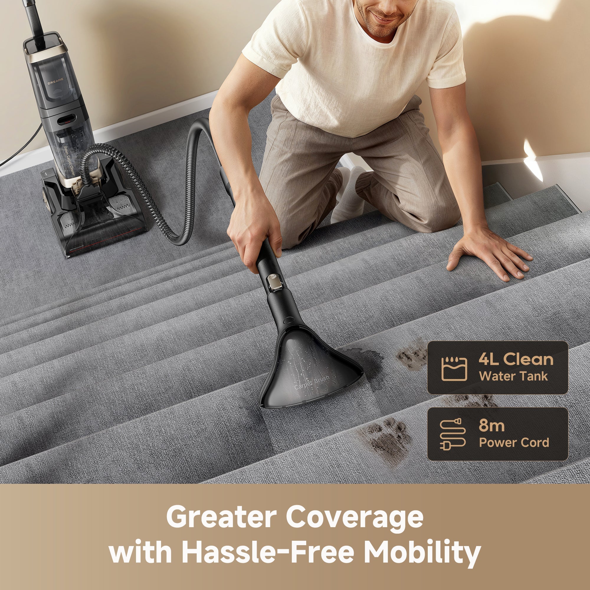 Dreame CU20 Pro Steam Carpet Cleaner product image