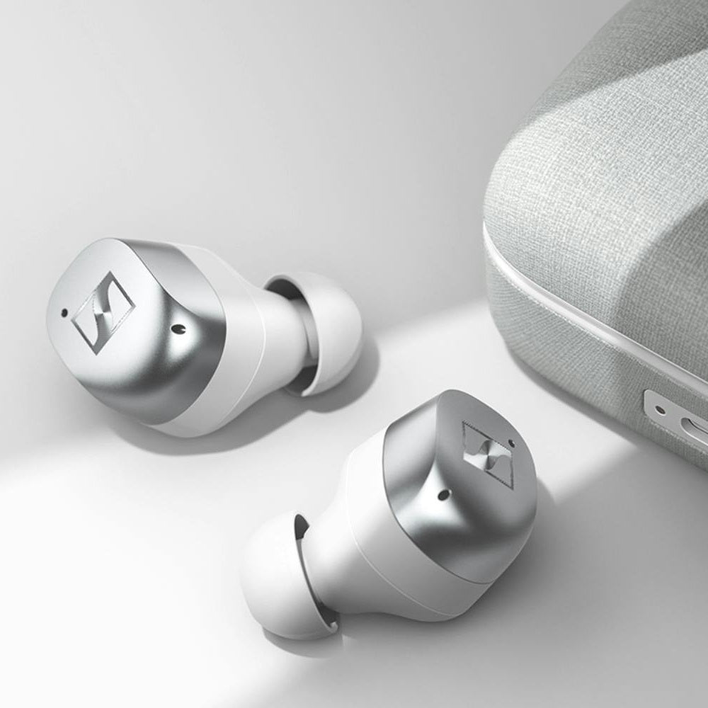 Sennheiser MOMENTUM True Wireless 4 – White Silver | 700366