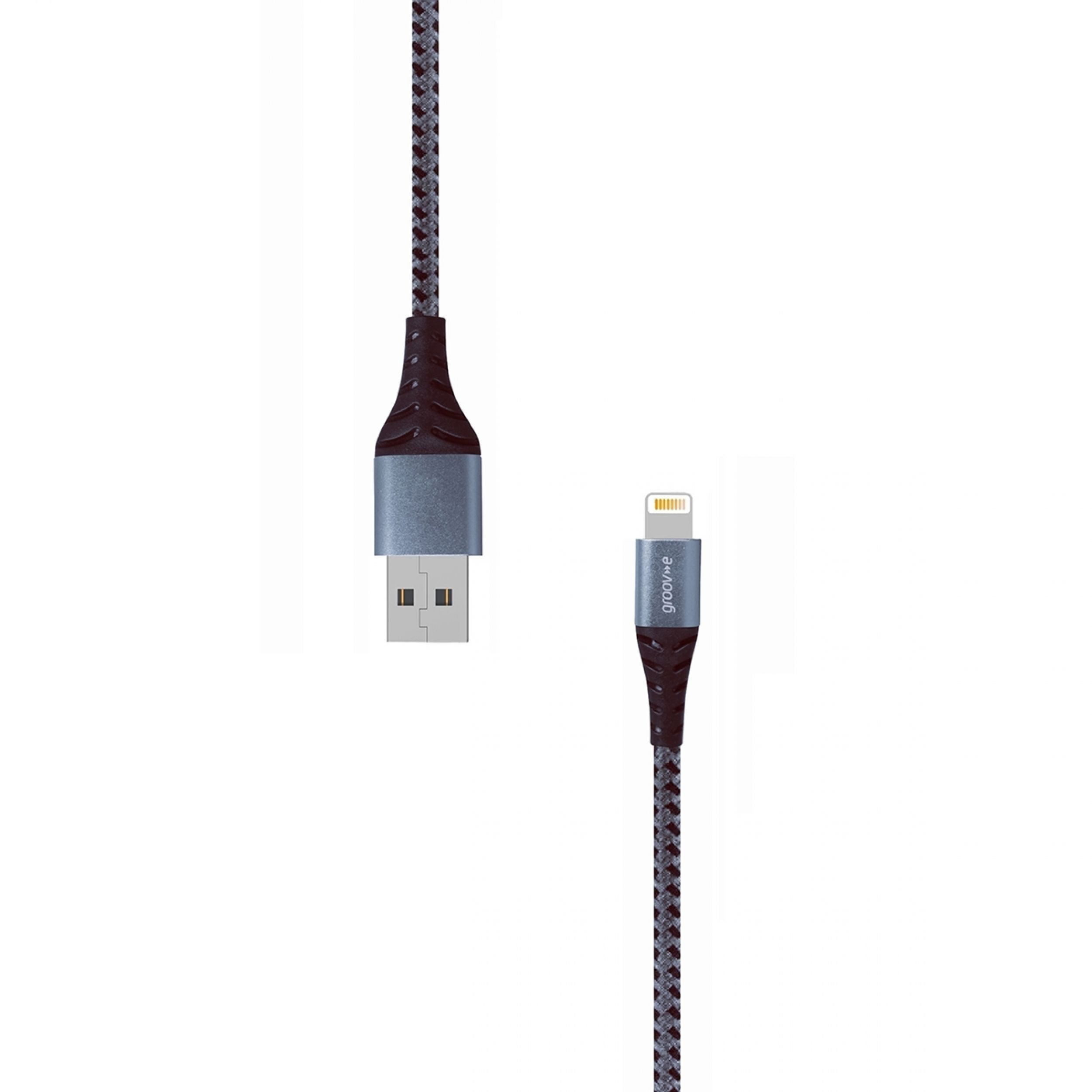 Groov-e MFI Lightning to USB-A Charging Cable 1m - official product image