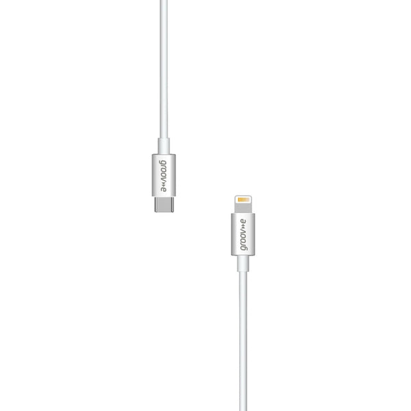 Groov-e MFI Lightning to USB-C Charging Cable 1m - official product image