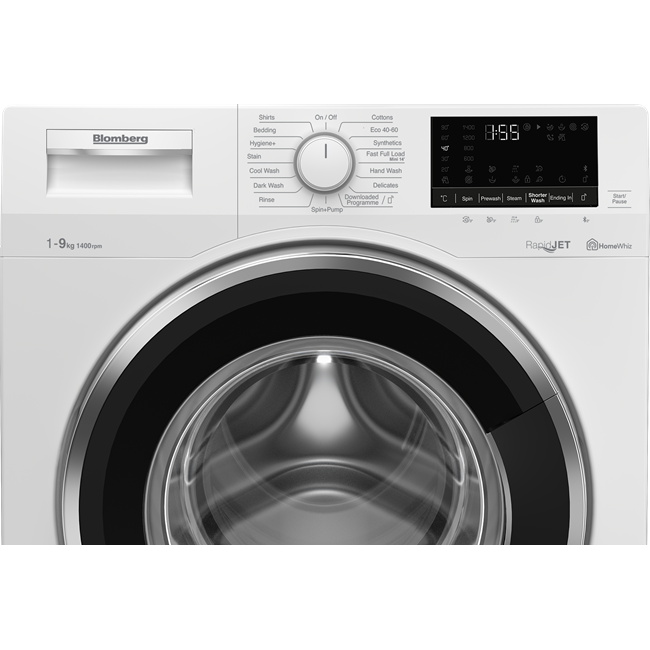 Blomberg RapidJet 9kg A Rated Washing Machine | LWF194520QW