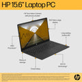 HP AMD Ryzen 3 7320U 8GB 256GB SSD 15.6" Full HD Laptop Windows 11 Home | BM2U1EA#ABU