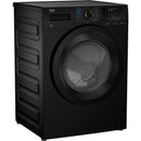 Beko 7kg Wash & 4kg Dry Washer Dryer Black WDER7440421B Beko Euronics Ireland
