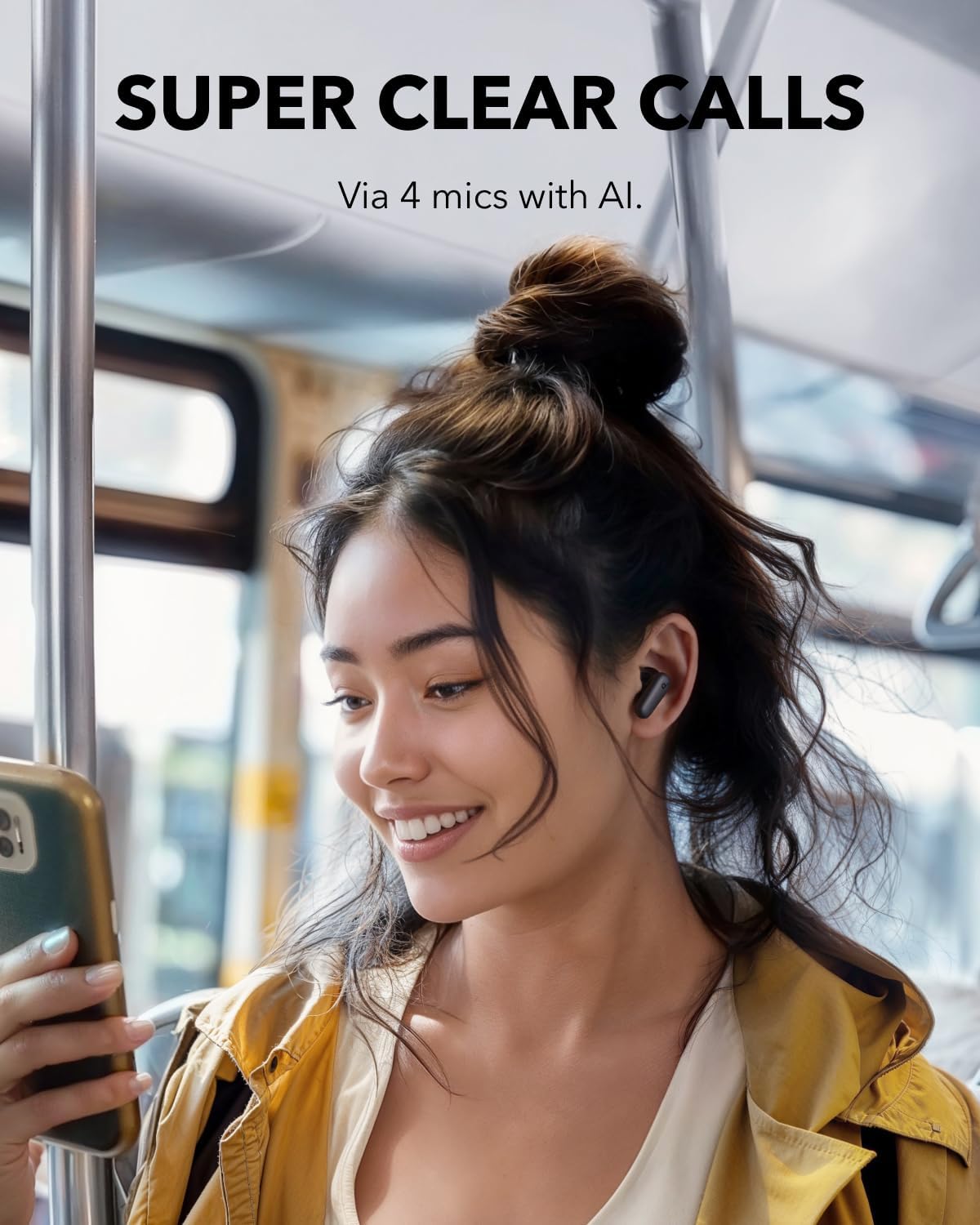 soundcore R50i NC Earbuds, White - official product image
