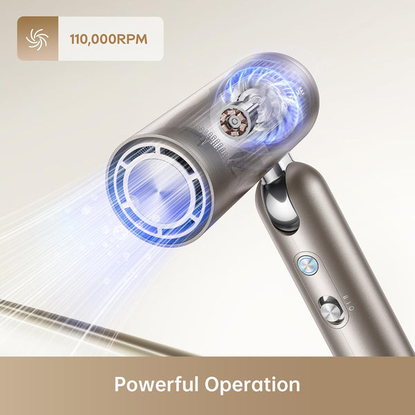 Dreame Pocket High-Speed Foldable Hair Dryer | Pocket | AHD51-GOLD