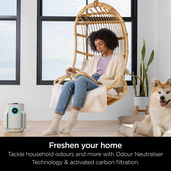 Shark NeverChange5 Compact Pro Air Purifier – Small Room | HP072UK