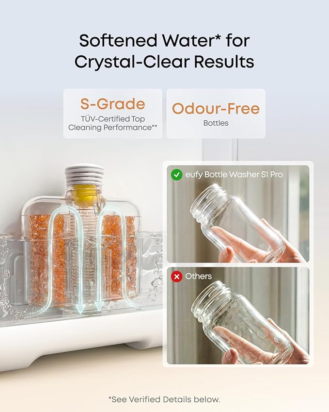 eufy Bottle Washer S1 Pro, White - official product image