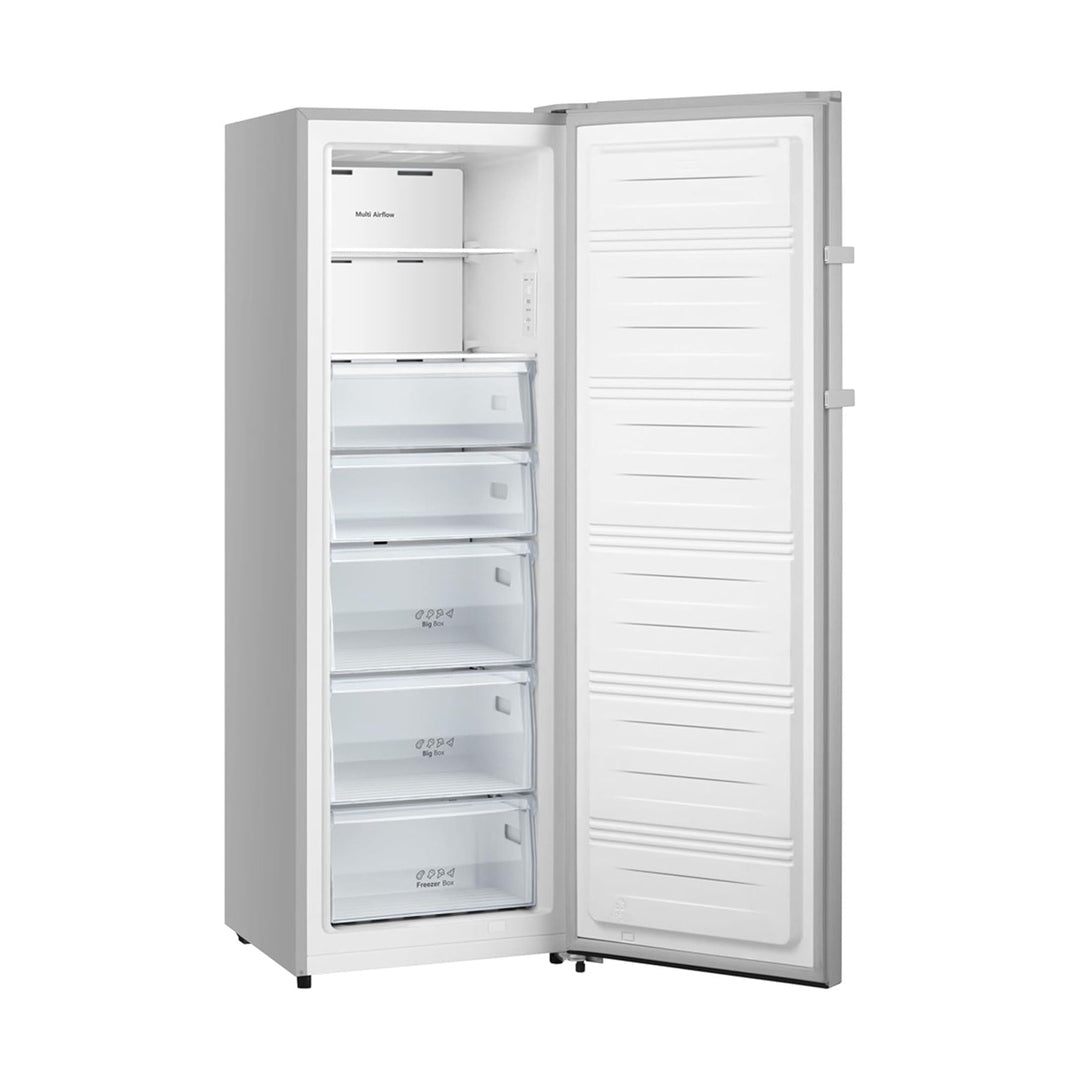 Hisense Tall Freezer - Stainless Steel | FV298N4ACE Hisense Fridge Freezer Euronics Ireland