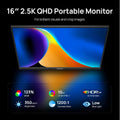 ARZOPA Z1RC 16" 2.5K Portable Monitor | Z1RC