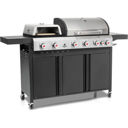 Landmann Caliano 6.1 Cast Iron Gas BBQ with Integrated Pizza Oven | 11937