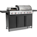 Landmann Caliano 6.1 Cast Iron Gas BBQ with Integrated Pizza Oven | 11937 Landmann Outdoor Grill Euronics Ireland