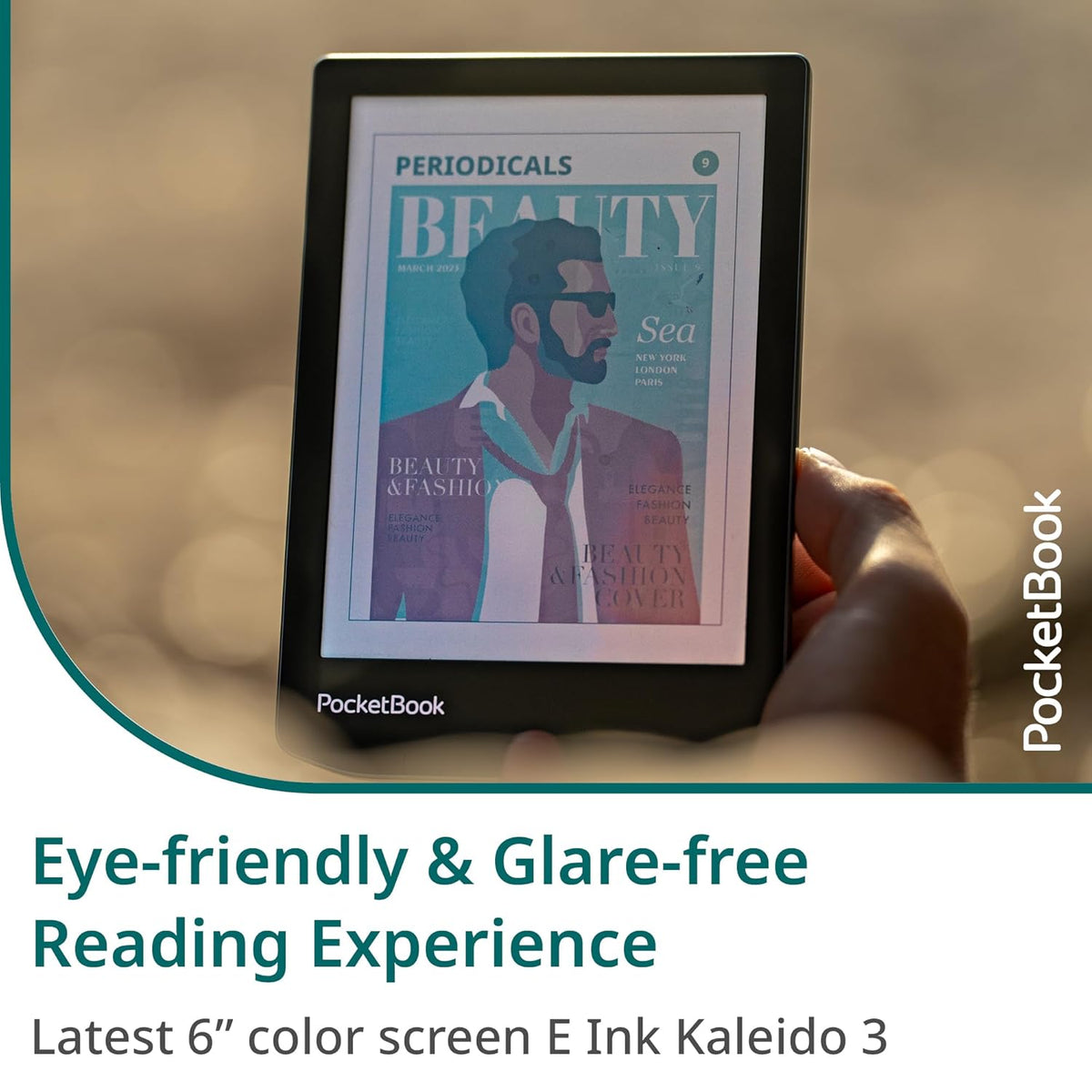 PocketBook Verse Pro Color - 6" Colour E-Reader | 253-PB634K3-1-WW