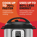 Instant Pot Duo Mini 3L 7-in-1 Electric Pressure Cooker – Black/Silver