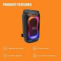 JBL PartyBox 330 - Portable party speaker with JBL legendary sound, AI Sound Boost | JBLPB330BLK