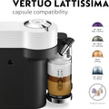 De’Longhi Nespresso Vertuo Lattissima Coffee Machine, White