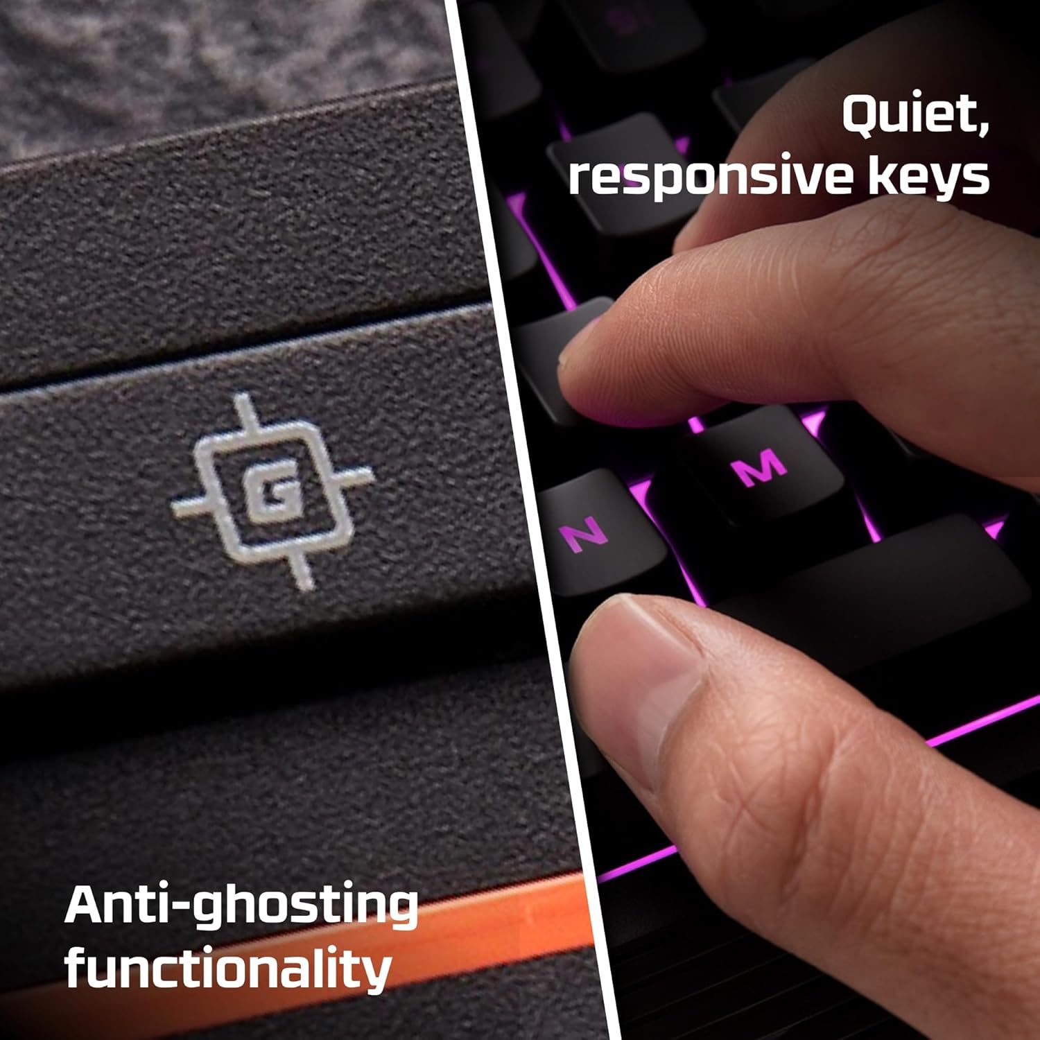 HyperX Alloy Core RGB Membrane Gaming Keyboard | HX-KB5ME2-UK