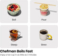 Chefman Fast-Boil 1.7L Electric Kettle with Tea Infuser | RJ11-17-GMRL-TI