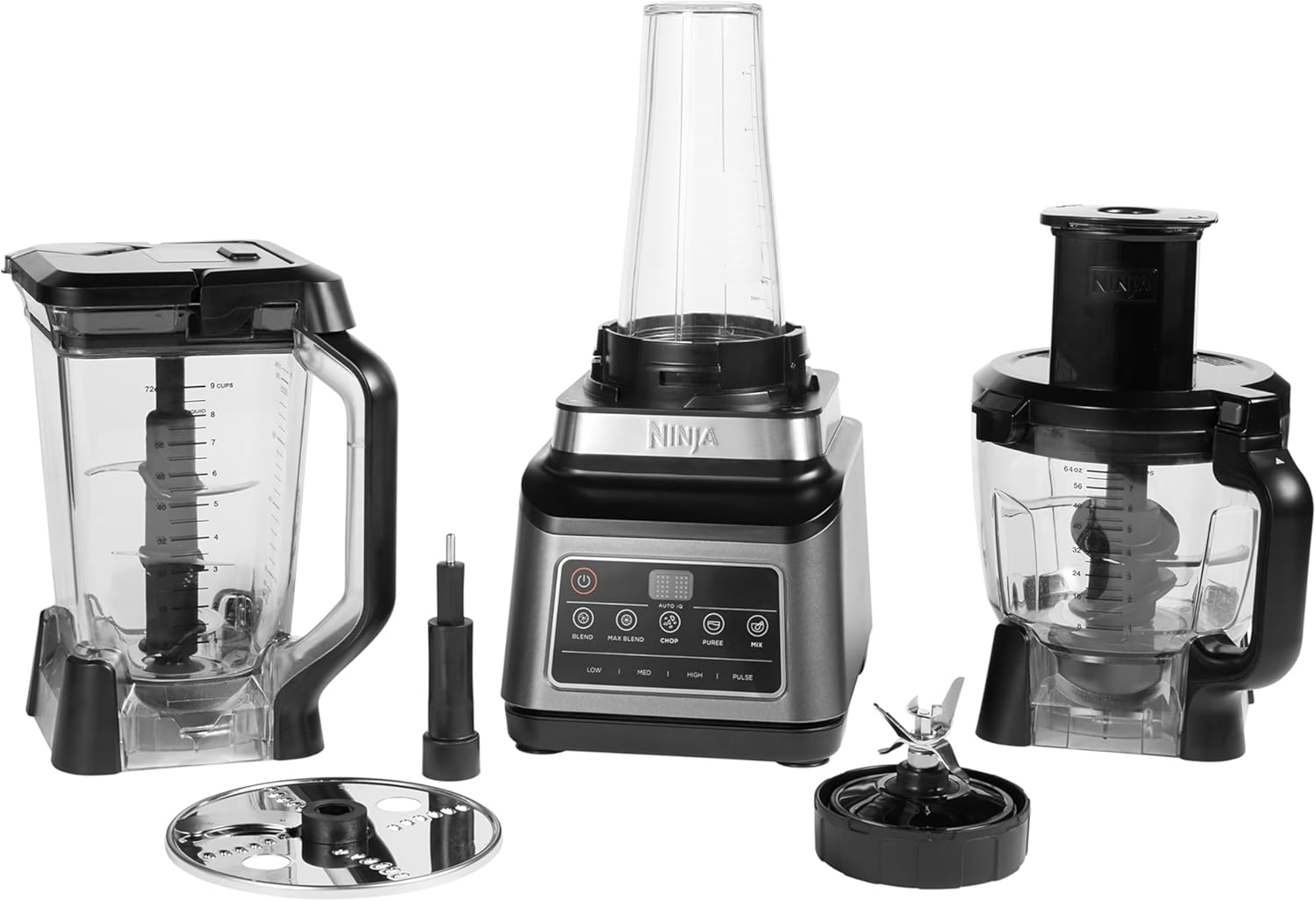 Ninja 3-in-1 Food Processor with Auto-IQ | BN800UK