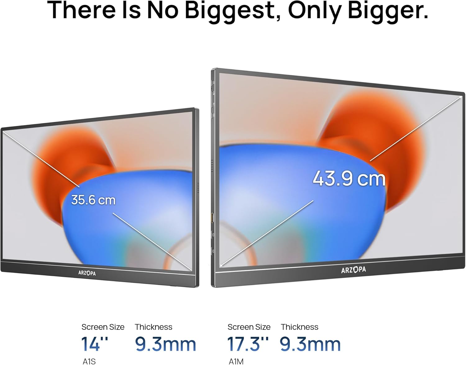 ARZOPA A1M 17.3" FHD Portable Monitor | A1M