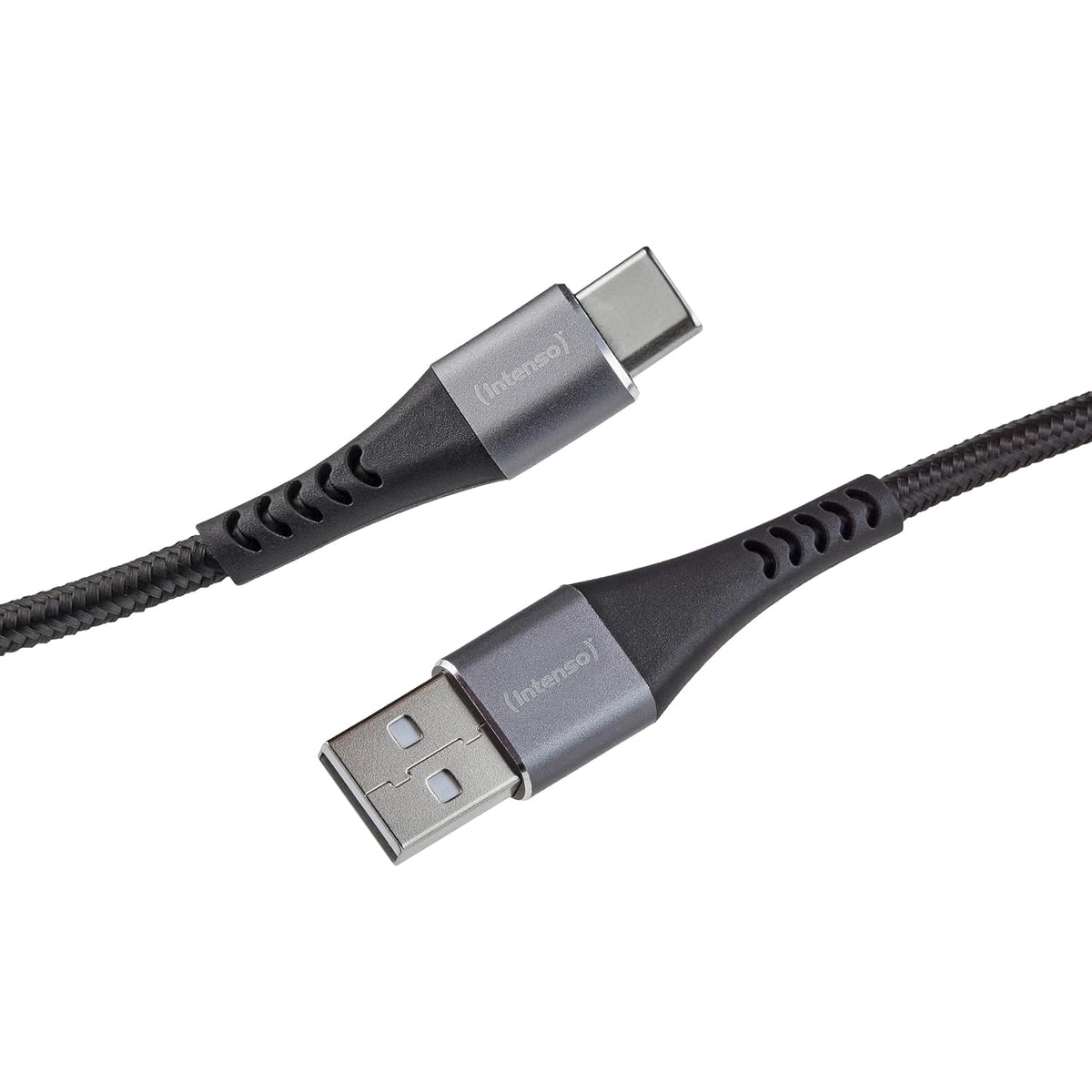 Intenso A60C USB-A to USB-C Cable 1m 60W - Black - front view