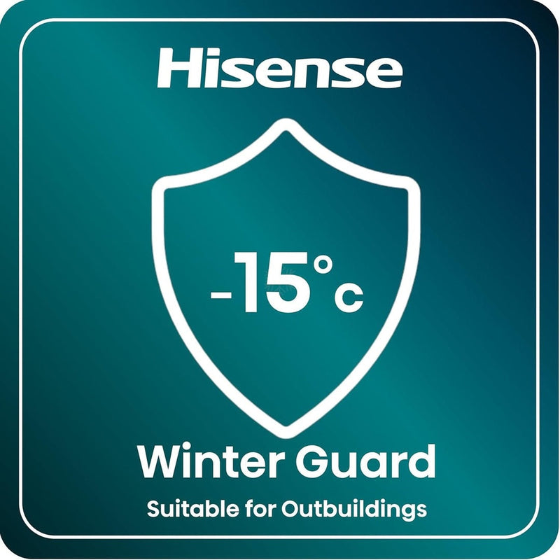 Hisense Tall Freezer - Stainless Steel | FV298N4ACE Hisense Fridge Freezer Euronics Ireland