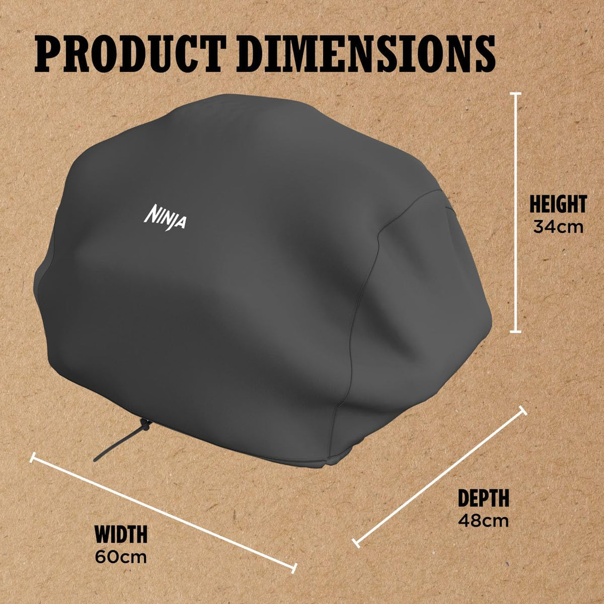 Ninja Woodfire Grill Cover - Compatible with Ninja Woodfire Electric BBQ Grill | XSKCOVEREUUK Ninja Grill Accessories Euronics Ireland