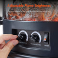 Warmlite Bath WL46017 stove fire control detail