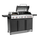 Landmann Caliano 6.1 Cast Iron Gas BBQ with Integrated Pizza Oven | 11937 Landmann Outdoor Grill Euronics Ireland