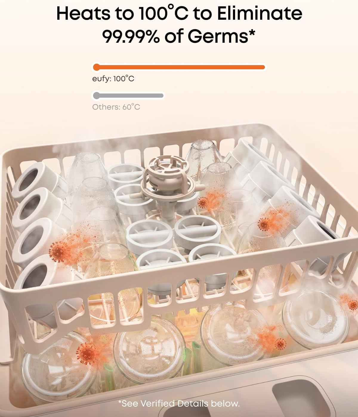 eufy Bottle Washer S1 Pro, White - official product image